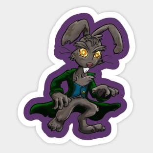 Count Jaspar the Para-Hare Sticker